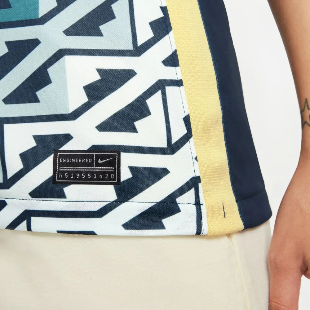 Nike 2021-22 Club America Women Away Jersey - Navy-Yellow (Detail 4)