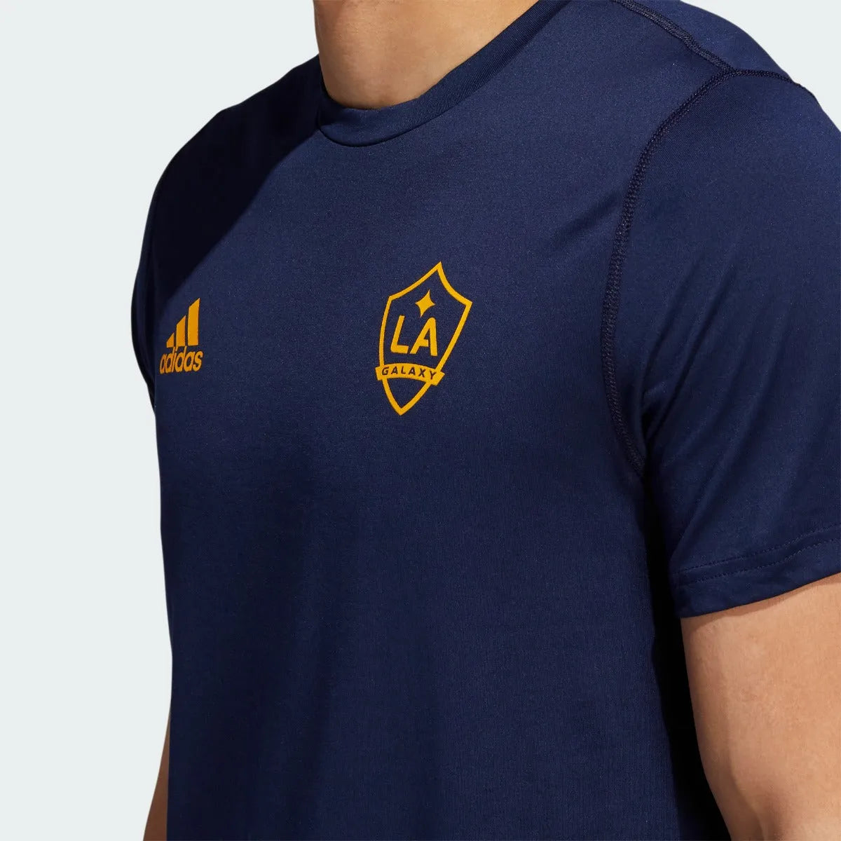 Adidas 2021 LA Galaxy Creator SS Tee - Navy (Detail 1)
