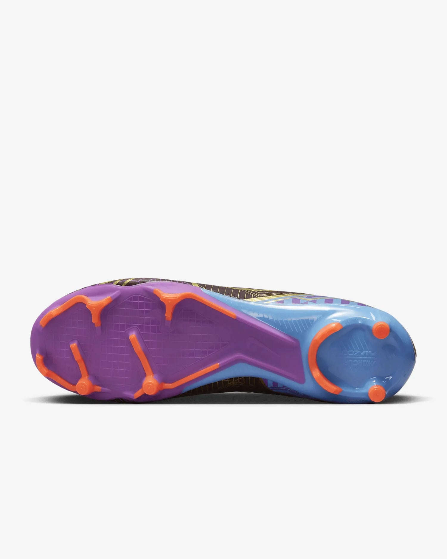Nike Zoom Vapor 15 Academy KM FG-MG - Dark Beetroot-Gold (Bottom)