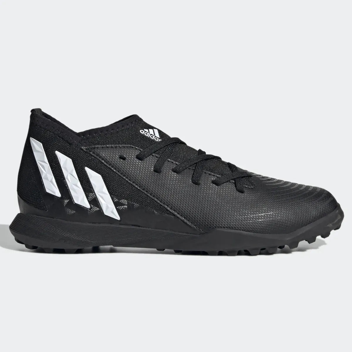 adidas Kids Predator Edge .3 Turf - Black-White (Side 1)