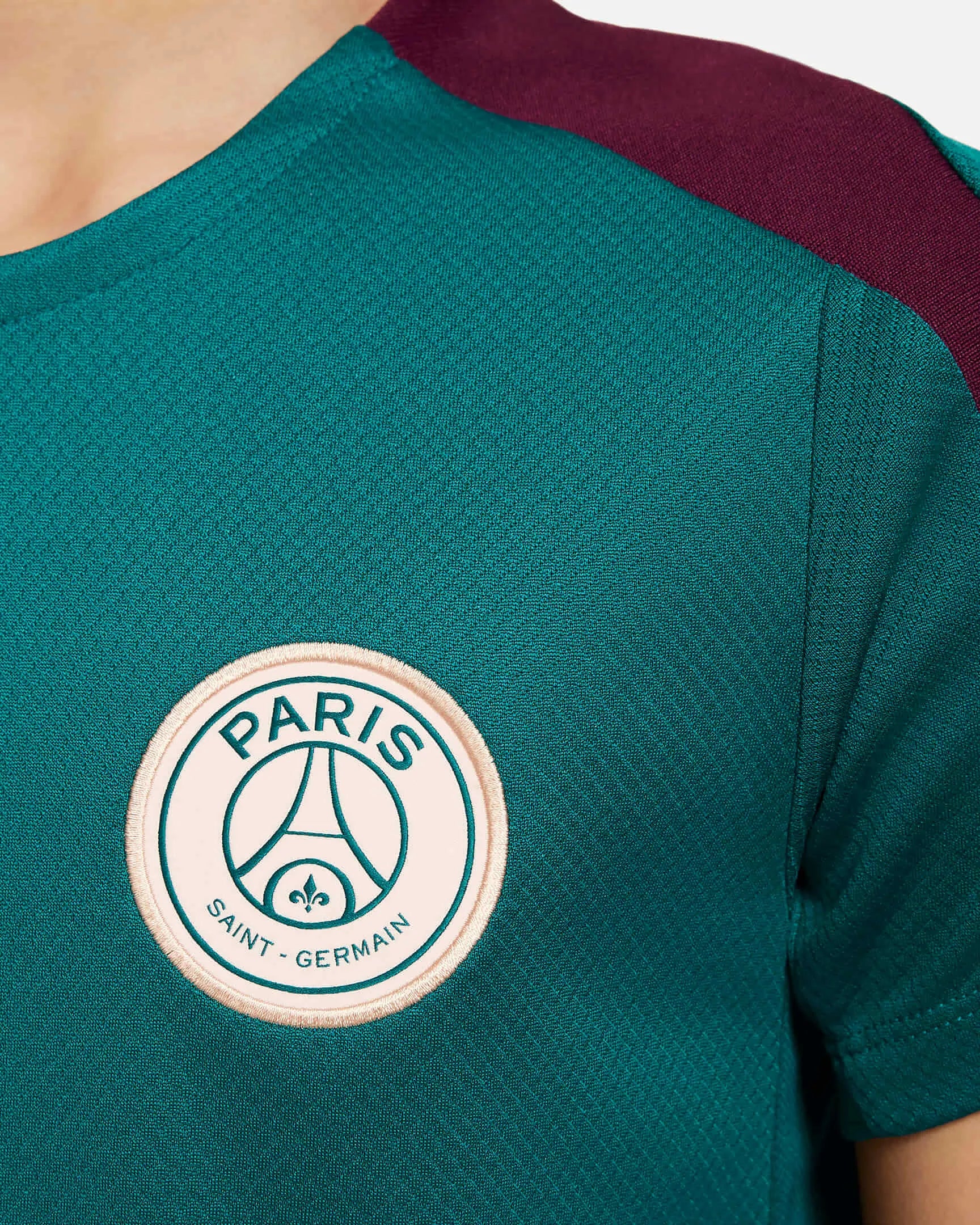 Nike 2024-25 PSG Youth DF Strike SS Top (Detail 2)