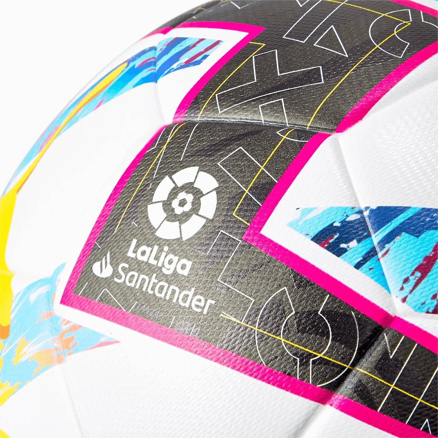 Puma 2022-23 Orbita La Liga 1 FIFA Quality Ball - White-Blue (Detail 2)