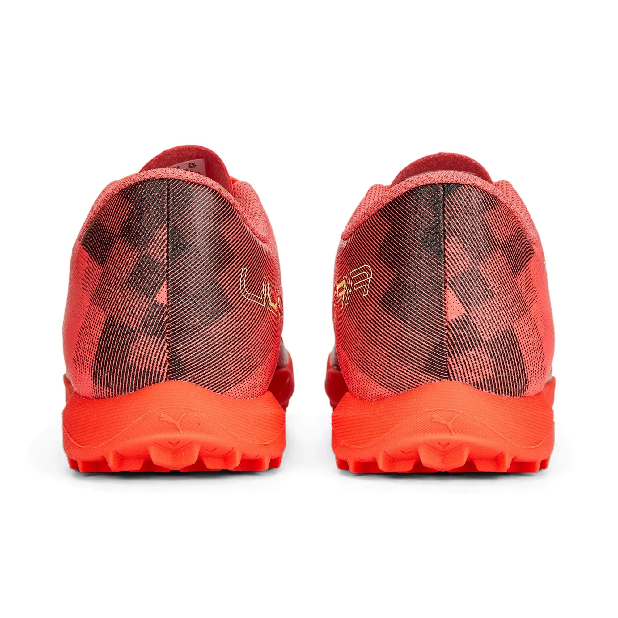Puma Jr Ultra Play Turf - Coral-Fizzy Light (Pair - Back)