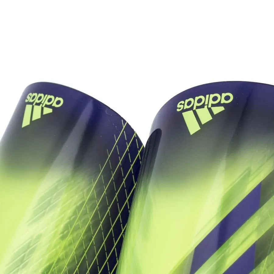Adidas X League Shin Guards - Signal Green-Energy Ink