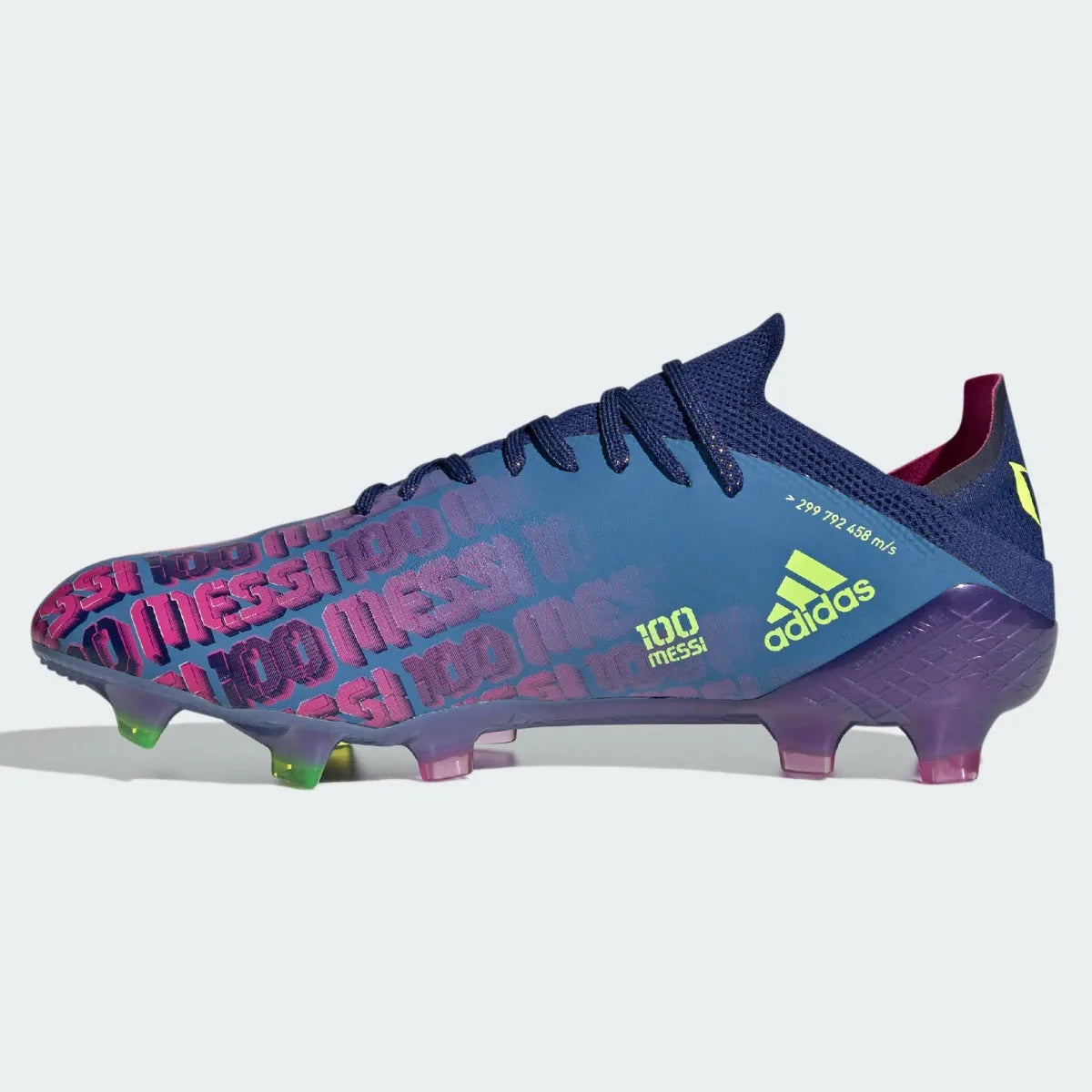 Adidas X Speedflow MESSI .1 FG - Blue-Pink-Yellow (Side 2)