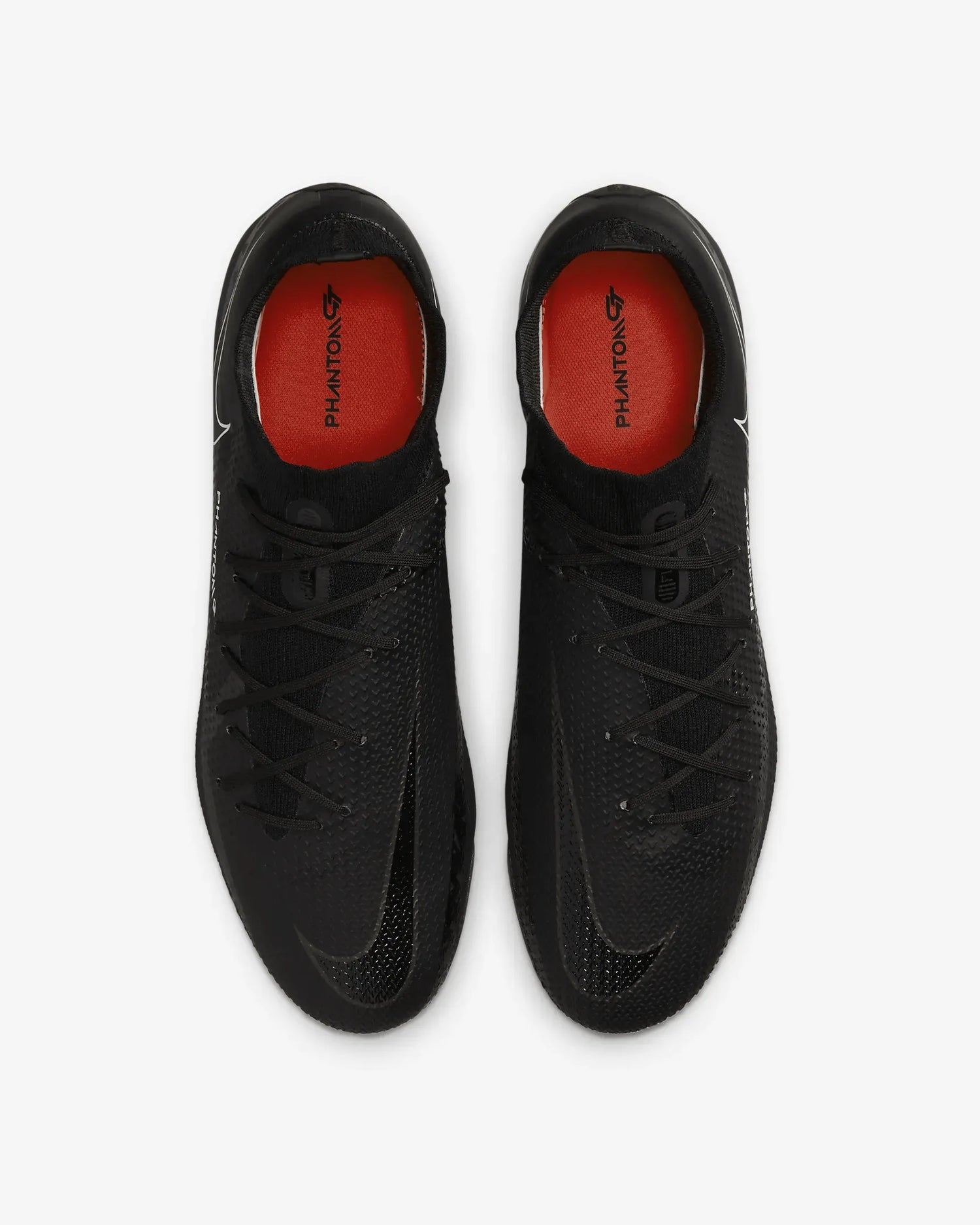 Nike Phantom GT2 Pro DF FG - Black-Grey (Pair - Top)