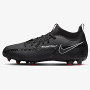 Nike Jr Phantom GT2 Academy DF FGMG - Black-Smoke Grey (Side 1)