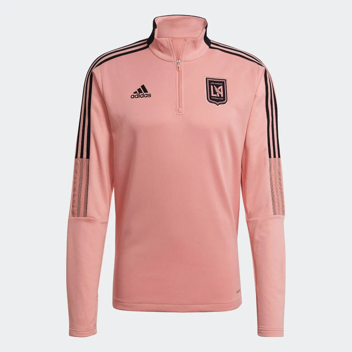 Adidas 2021-22 LAFC Warm-Up Top - Trace Pink (Front)