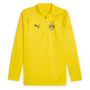 Puma 2023-24 Borussia Dortmund Men's Quarter-Zip YB Training Top (Front)