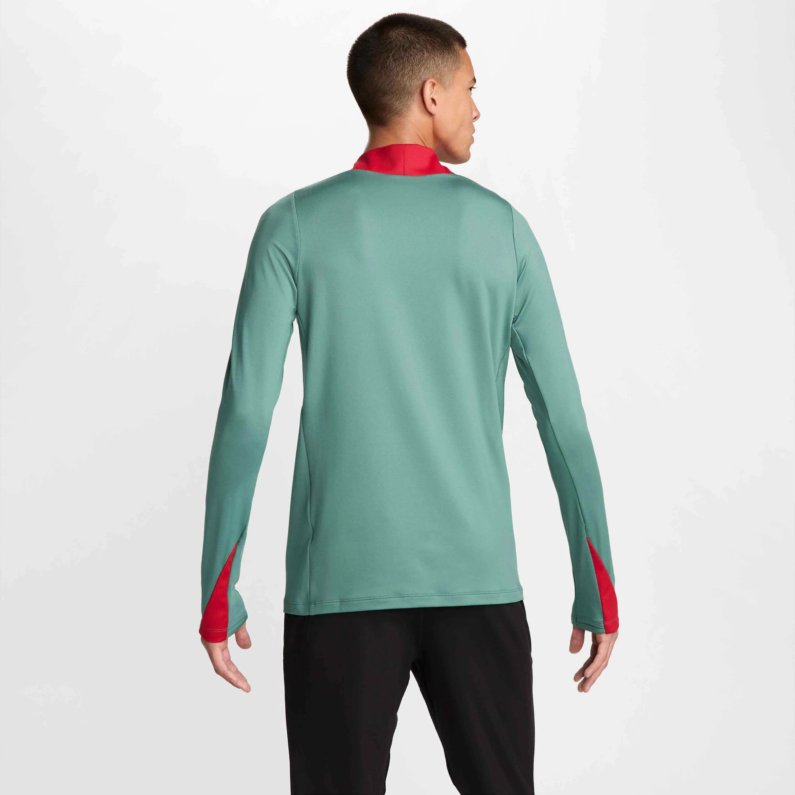 Nike 2024-25 Liverpool Men's Strike Drill Top (Model - Back)