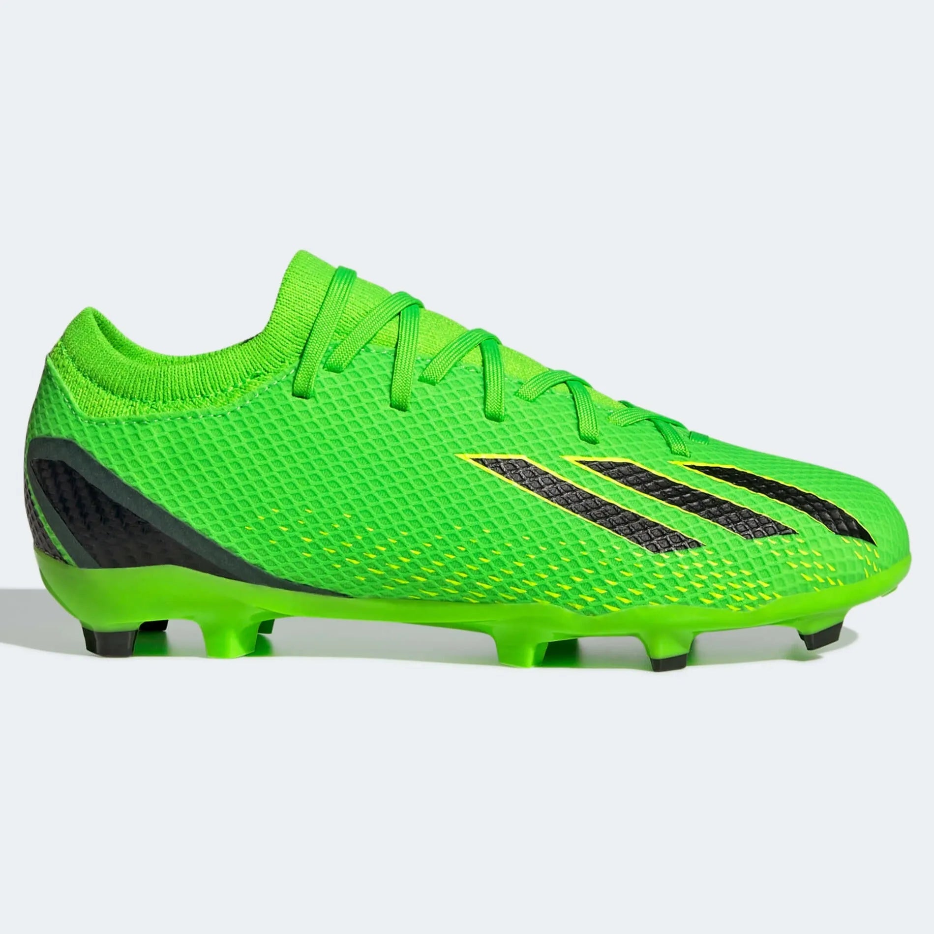 adidas Kids X SpeedPortal .3 FG - Solar Green-Black (Side 1)