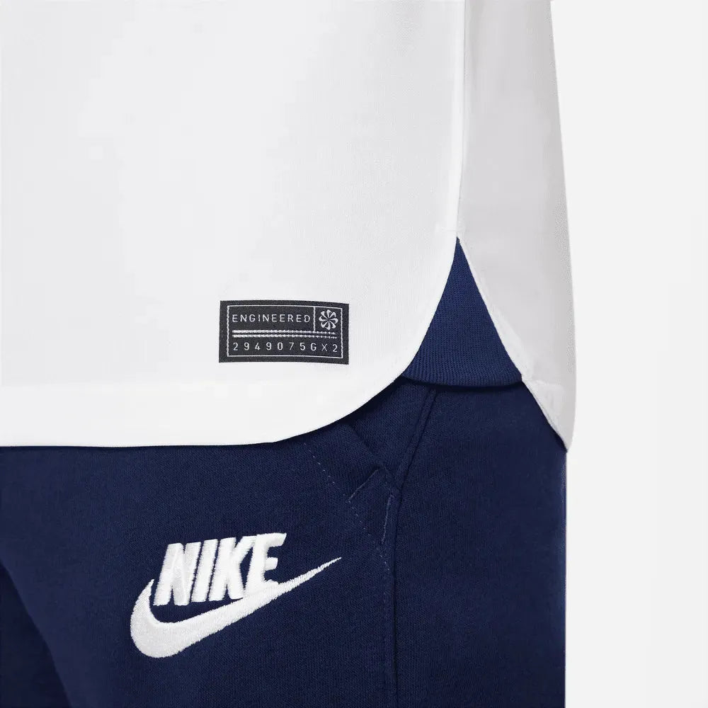 Nike 2022-23 USA Home Youth Jersey White-Loyal Blue (Detail 2)