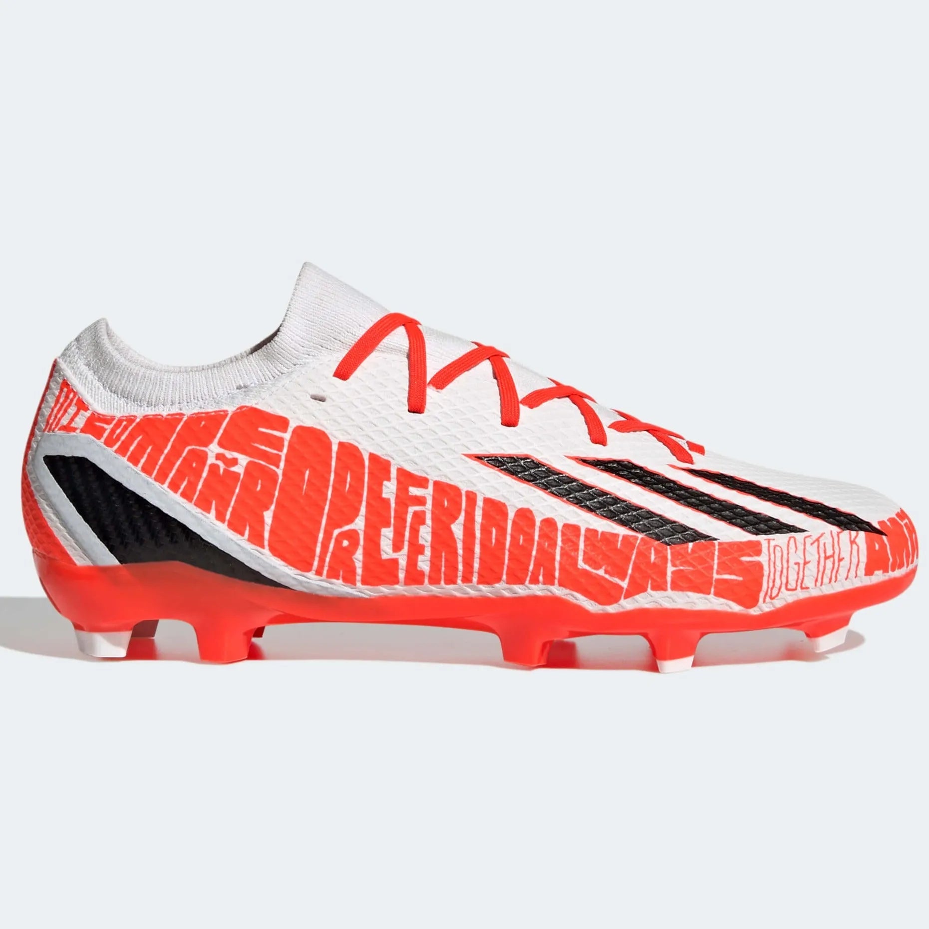 adidas X Speedportal Messi.3 - White-Solar Red (Side 1)