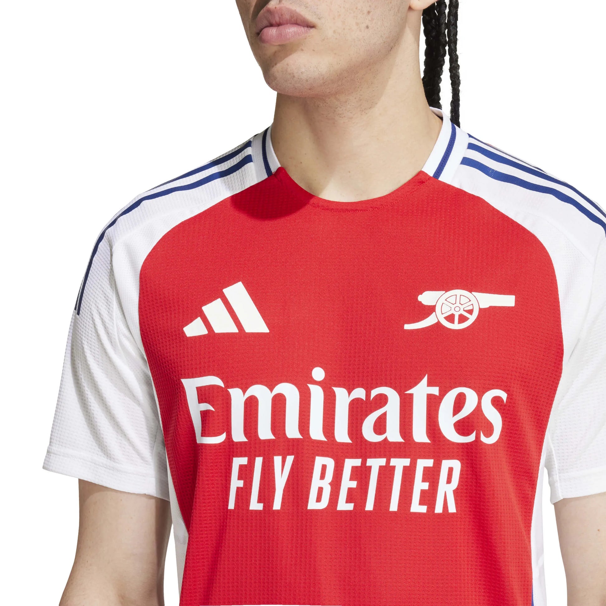 adidas 2024-25 Arsenal Men's Authentic Home Jersey (Detail 1)