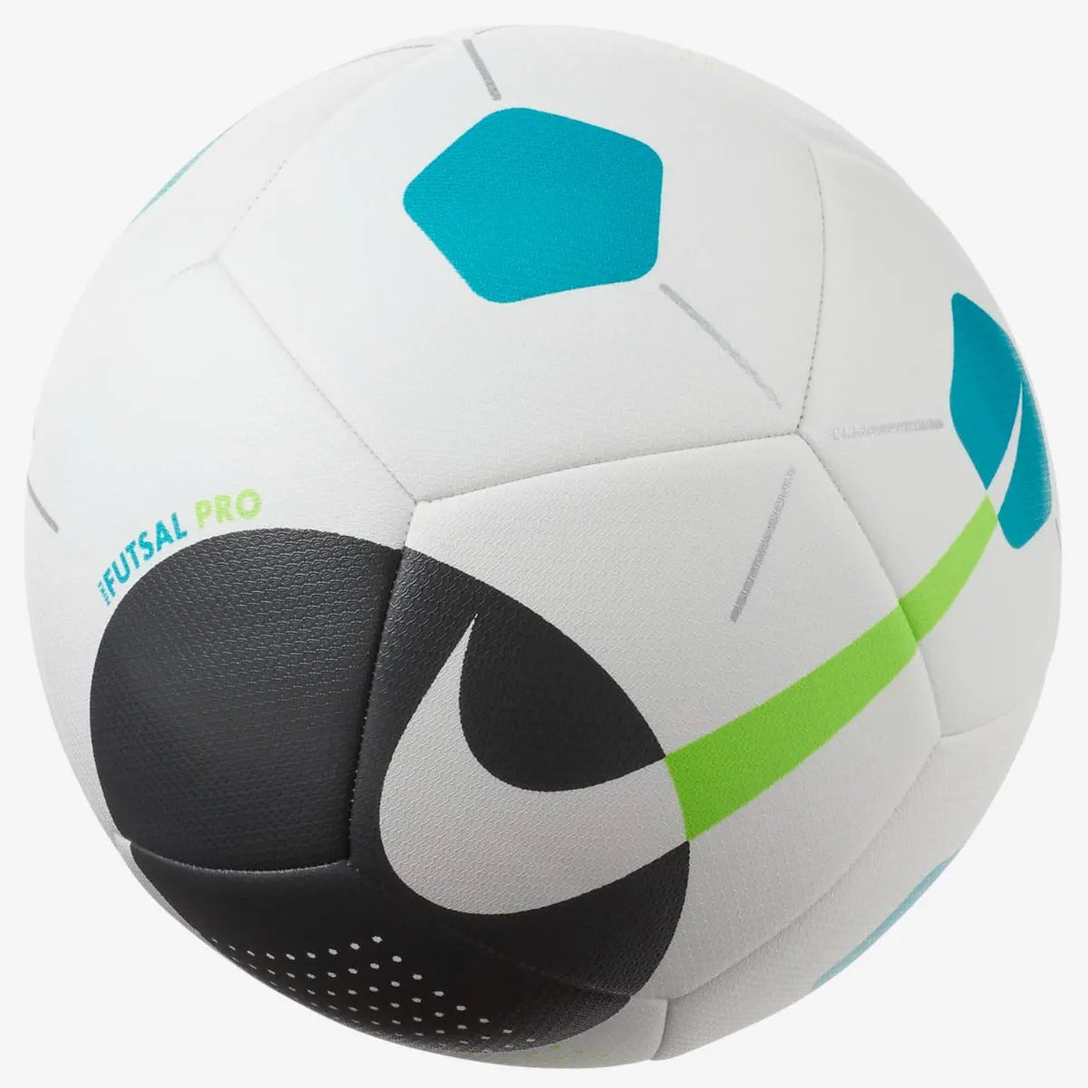 Nike Futsal PRO Ball - White-Teal-Black (Back)