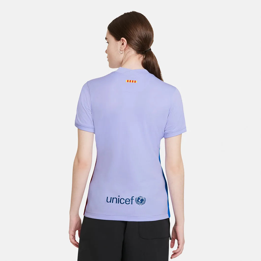 Nike 2021-22 Barcelona Women Away Jersey - Purple Pulse (Back)