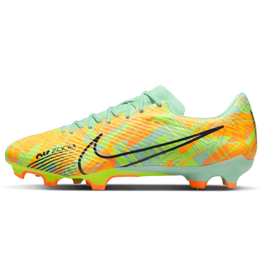 Nike Zoom Mercurial Vapor 15 Academy FG-MG - Mint-Blackened Blue (Side 1)