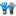 Aviata Viper Electrik Storm GK Gloves - White-Black-Blue