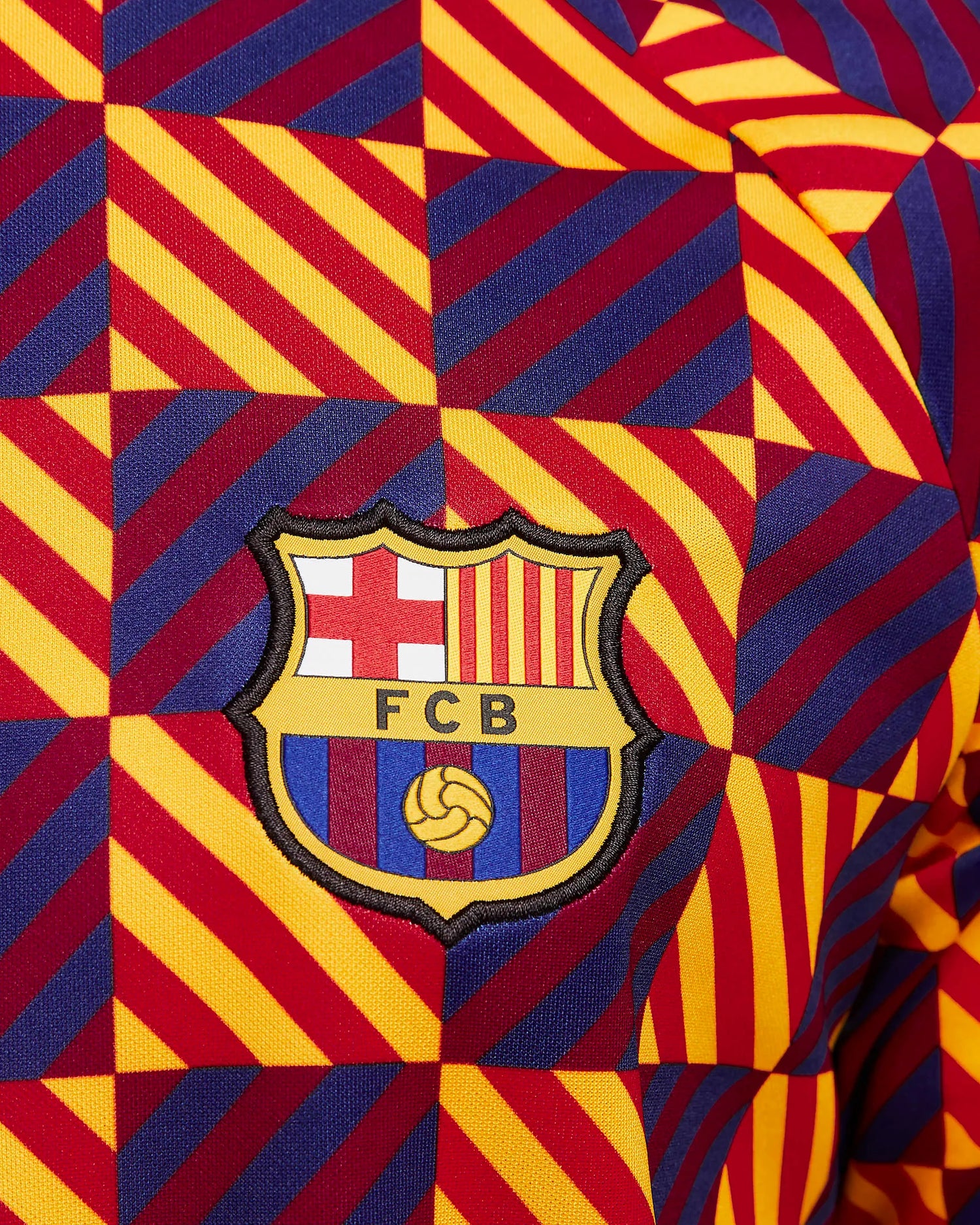 Nike 2023 Barcelona Men's Pre-Match Jersey (Detail 3)