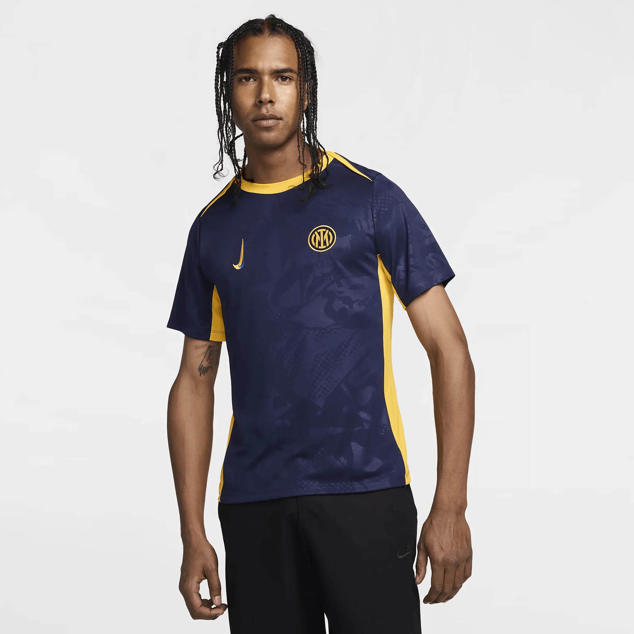Nike 2024-25 Inter Milan Men's Academy Training Top (Model - Front)