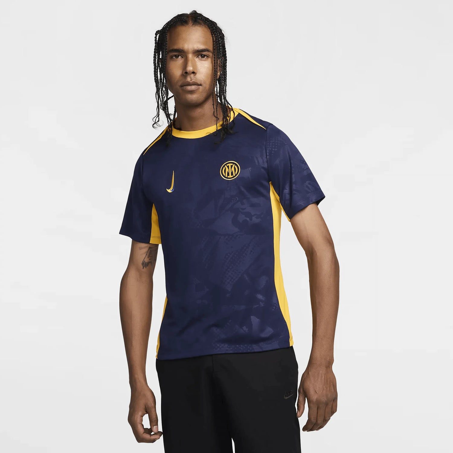 Nike 2024-25 Inter Milan Men's Academy Training Top (Model - Front)