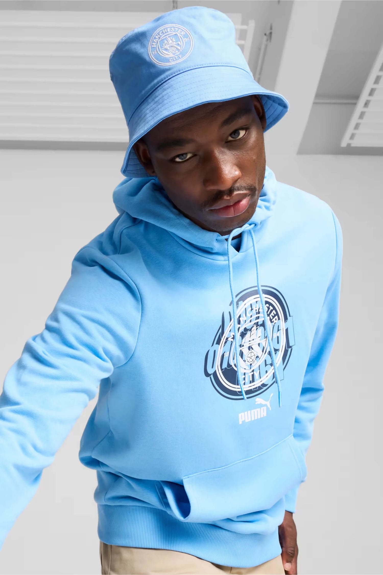 Puma Manchester CIty ESS Bucket Hat (Model 1)