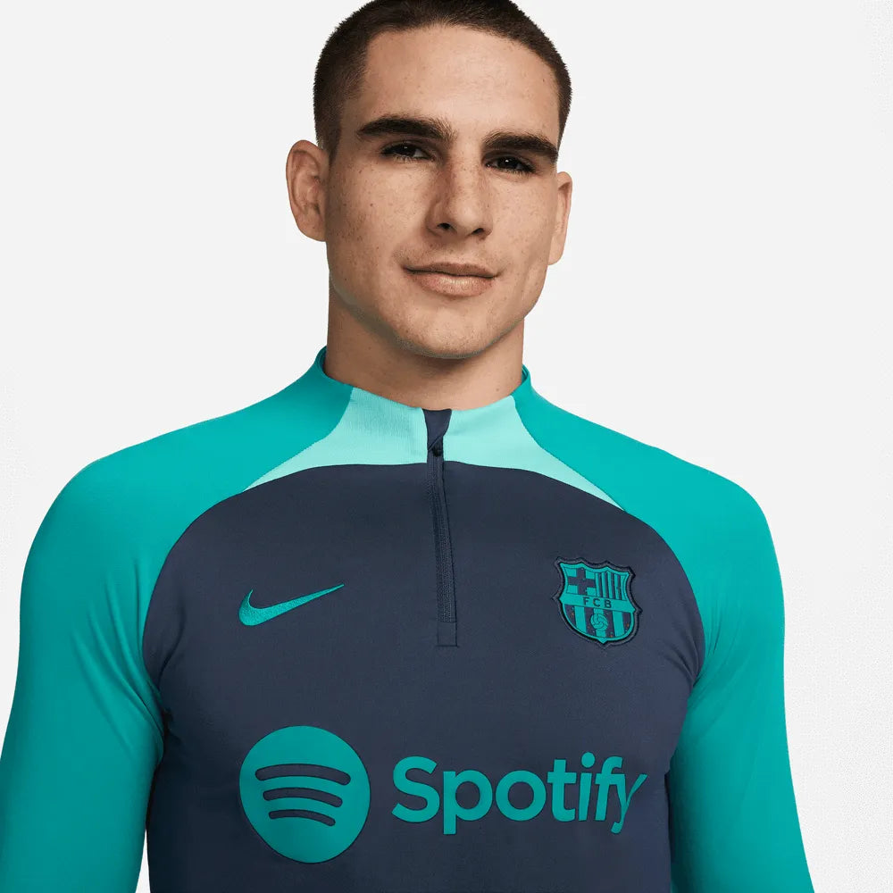 Nike 2023-24 Barcelona Men's Strike Dri-Fit Top (Detail 1)