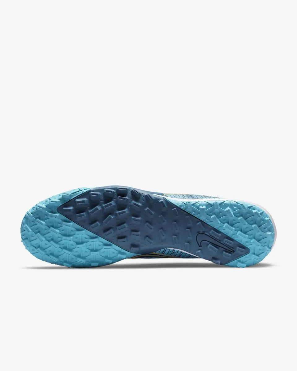 Nike Mercurial Vapor 14 Academy Turf - Chlorine Blue-Laser Orange (Bottom)