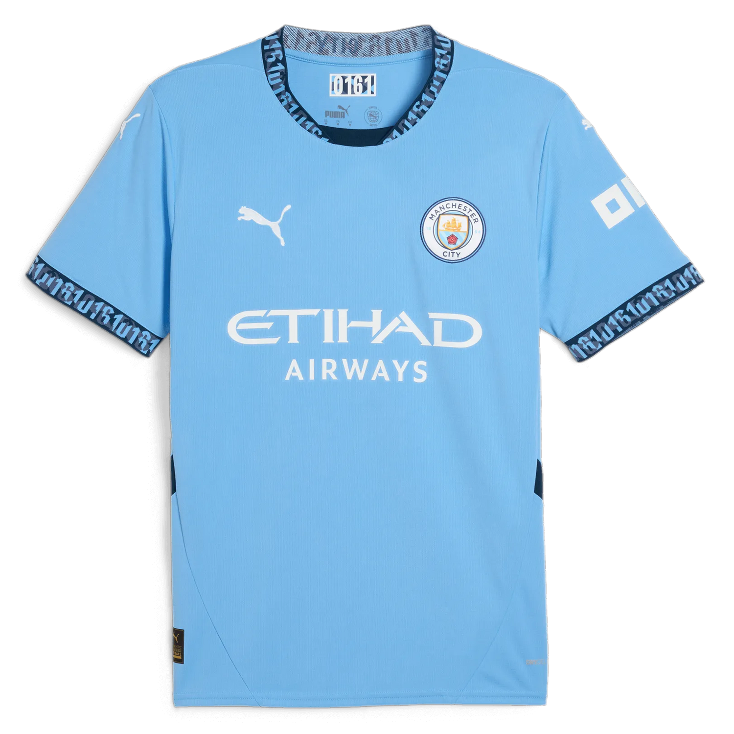 Puma 2024-25 Manchester City Men's Stadium Jersey (Front)