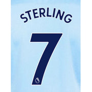 Manchester City 2020/21 Home Sterling #7 Jersey Name Set