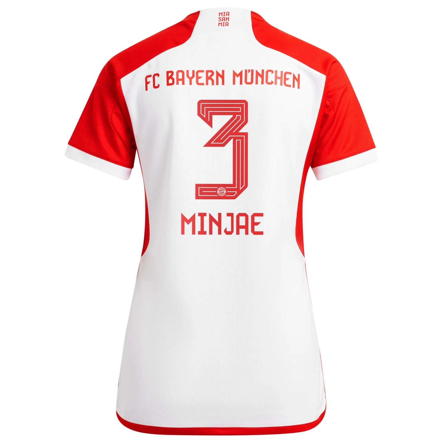 adidas 2023-24 Bayern Munich Women's Stadium Home Jersey (Minjae)