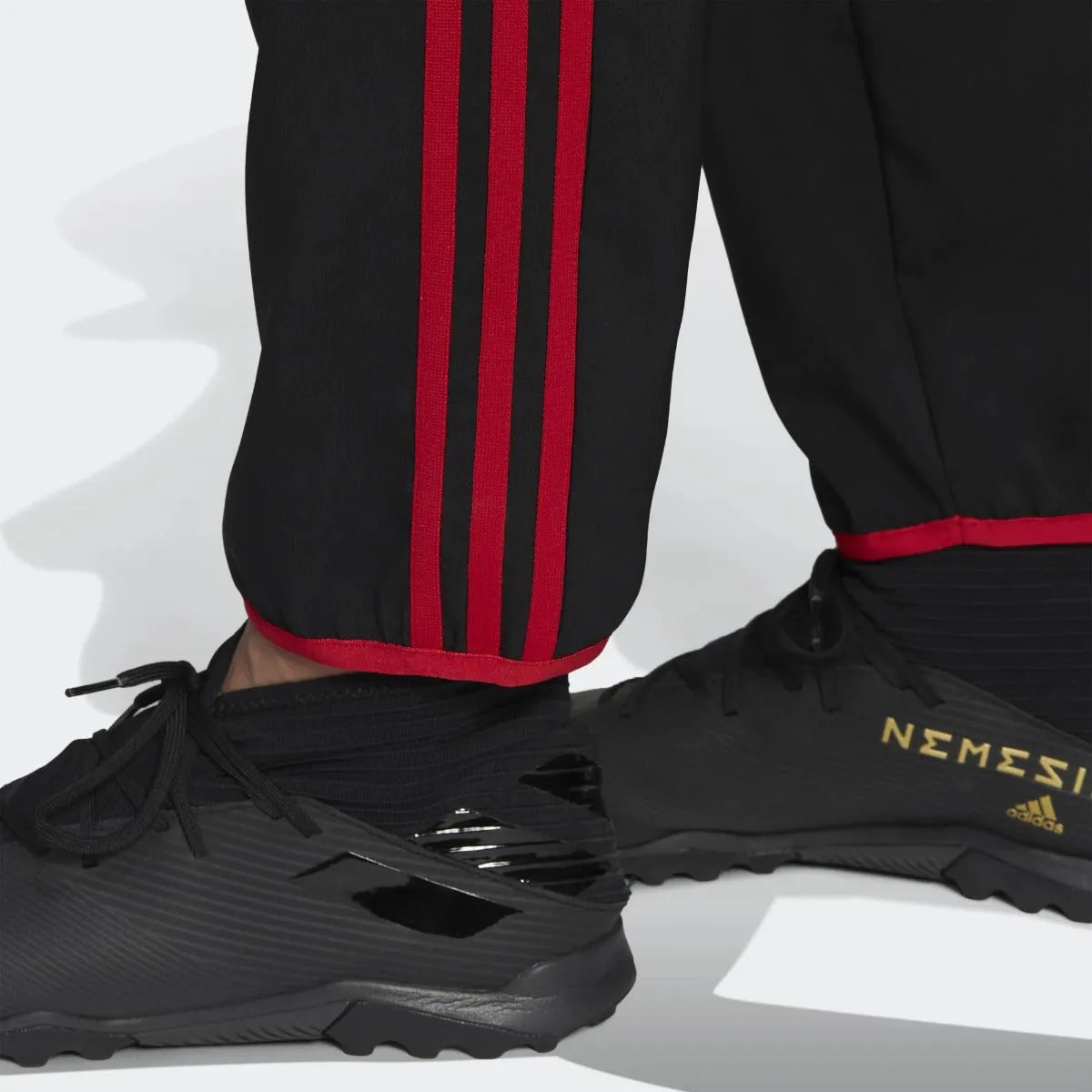 adidas 21-22 Manchester United Teamgeist Woven Pants - Black (Detail 3)