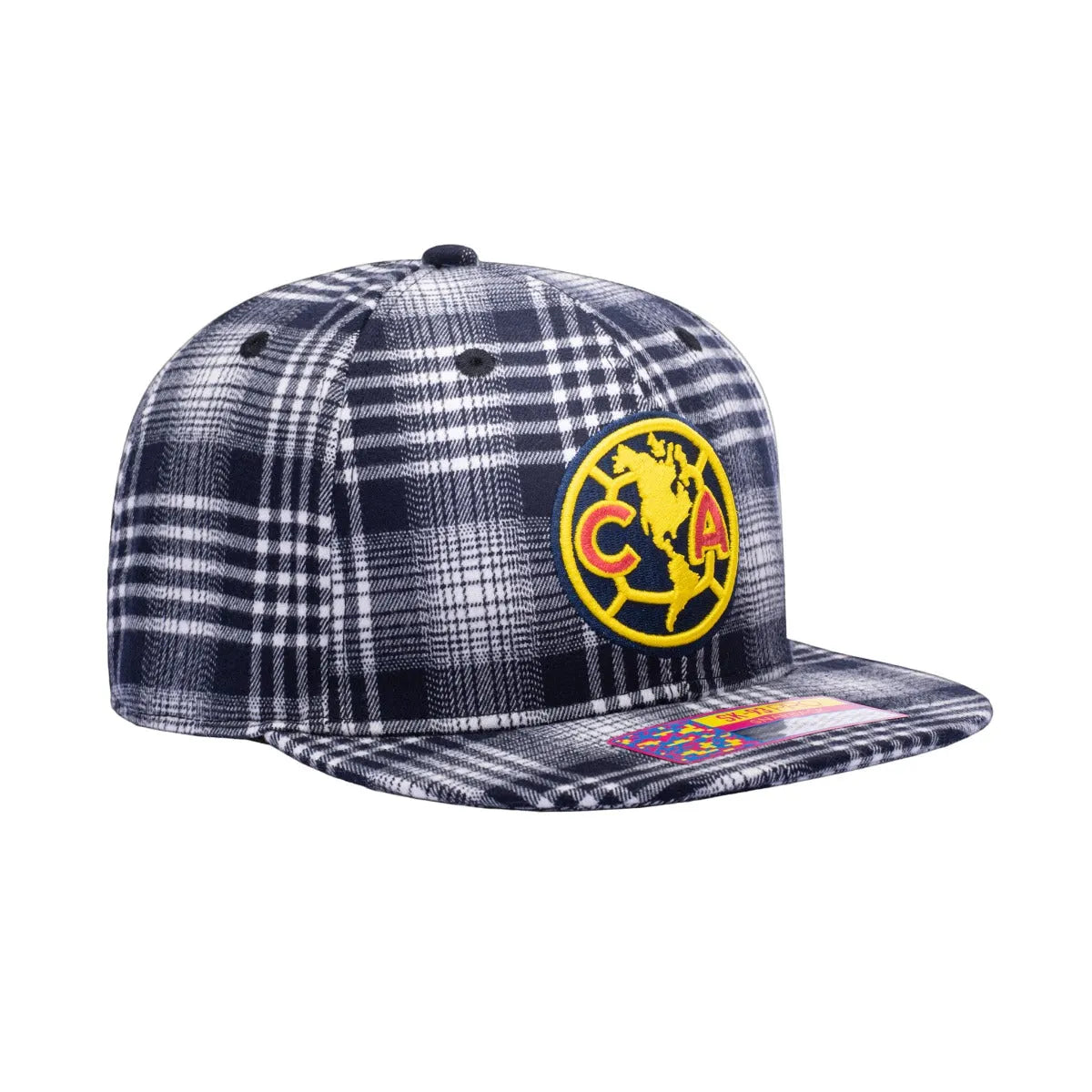 FI Collection Club America Hooligan Hat - Navy-White (Diagonal 2)
