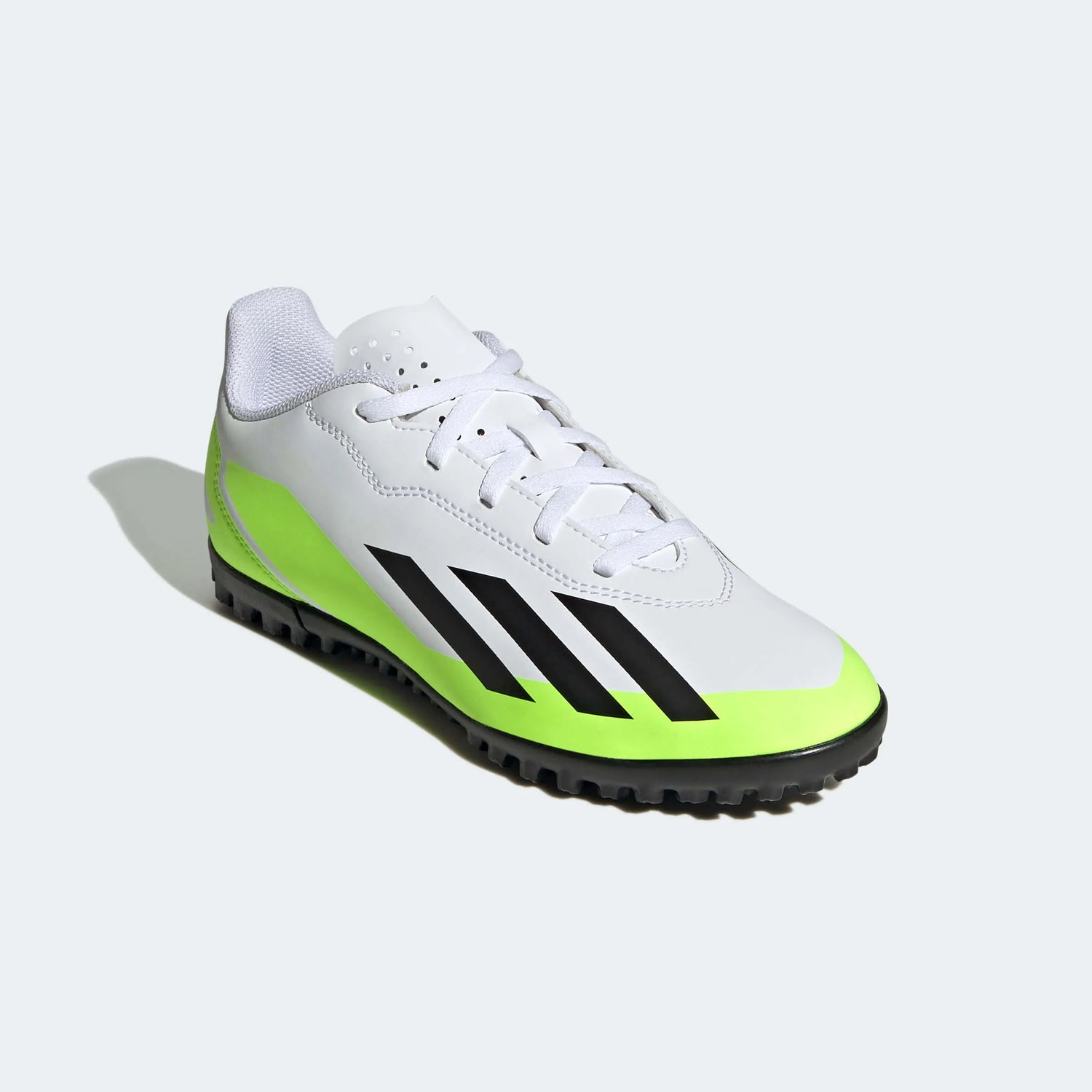 adidas Kids X Crazyfast.4 Turf - Crazyrush (FA23) (Lateral - Front)