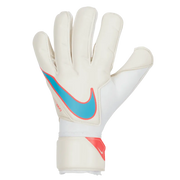 Nike Vapor Grip3 Goalkeeper Gloves - White-Blue-Hot Punch (Single - Outer)