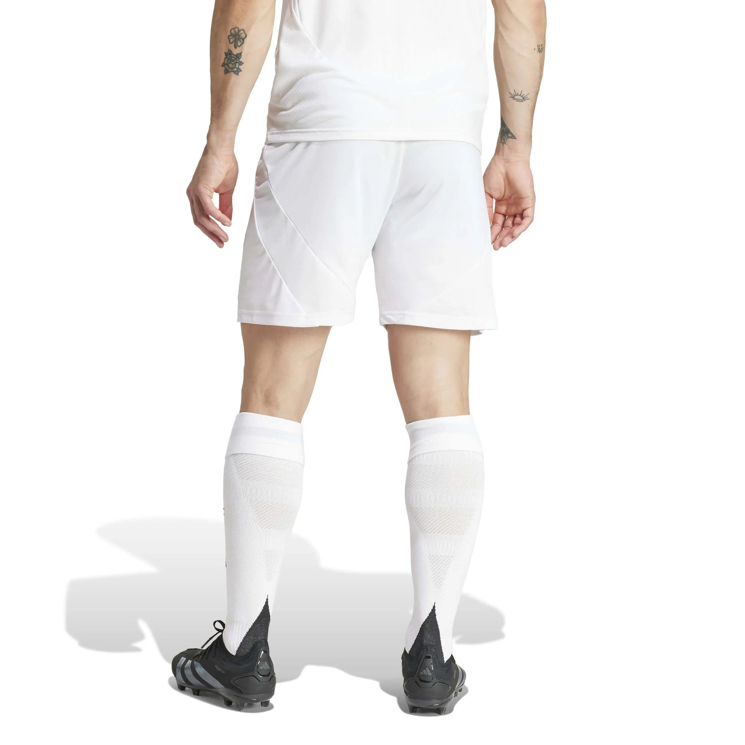adidas 2024-25 Real Madrid Men's Authentic Home Shorts (Model - Back)