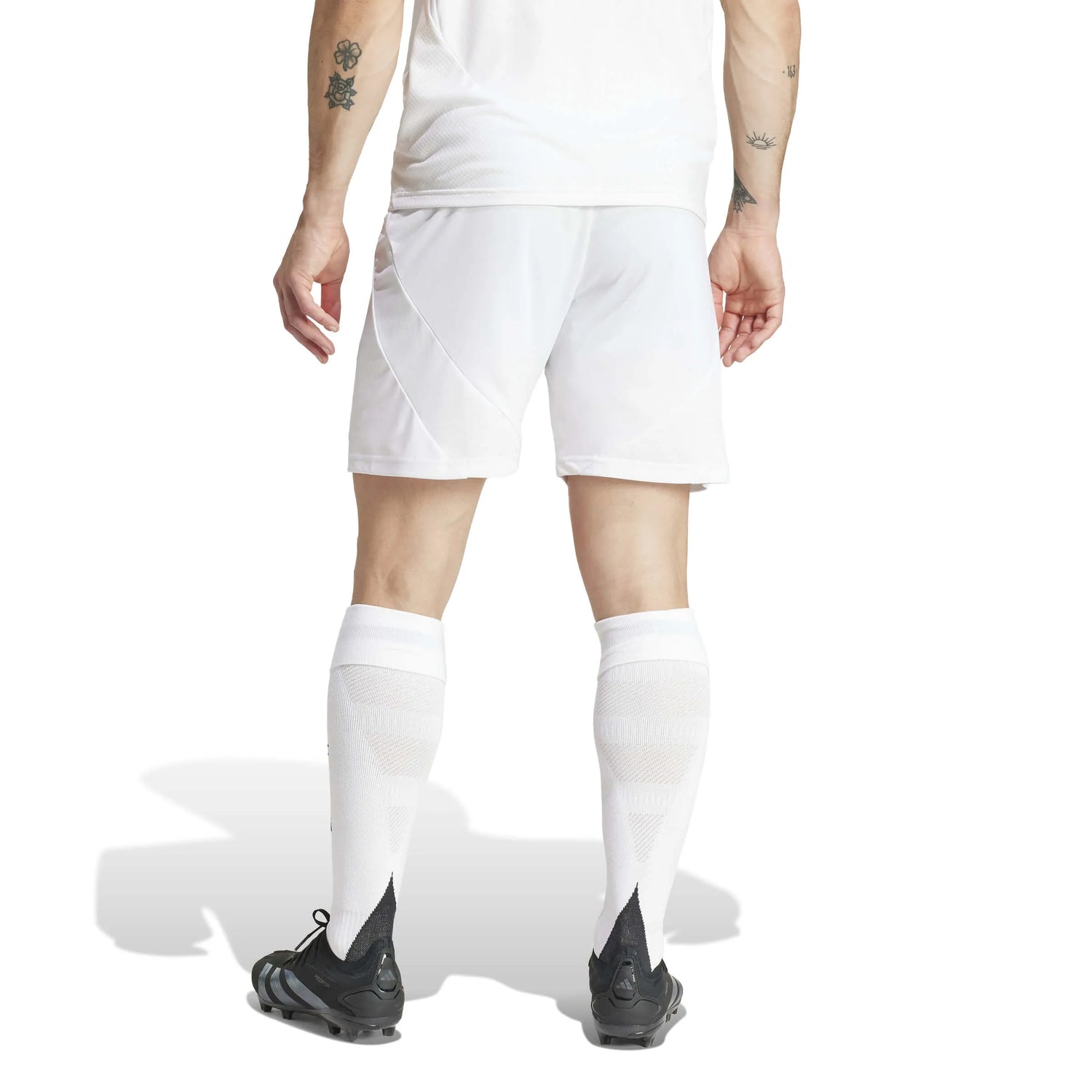 adidas 2024-25 Real Madrid Men's Authentic Home Shorts (Model - Back)