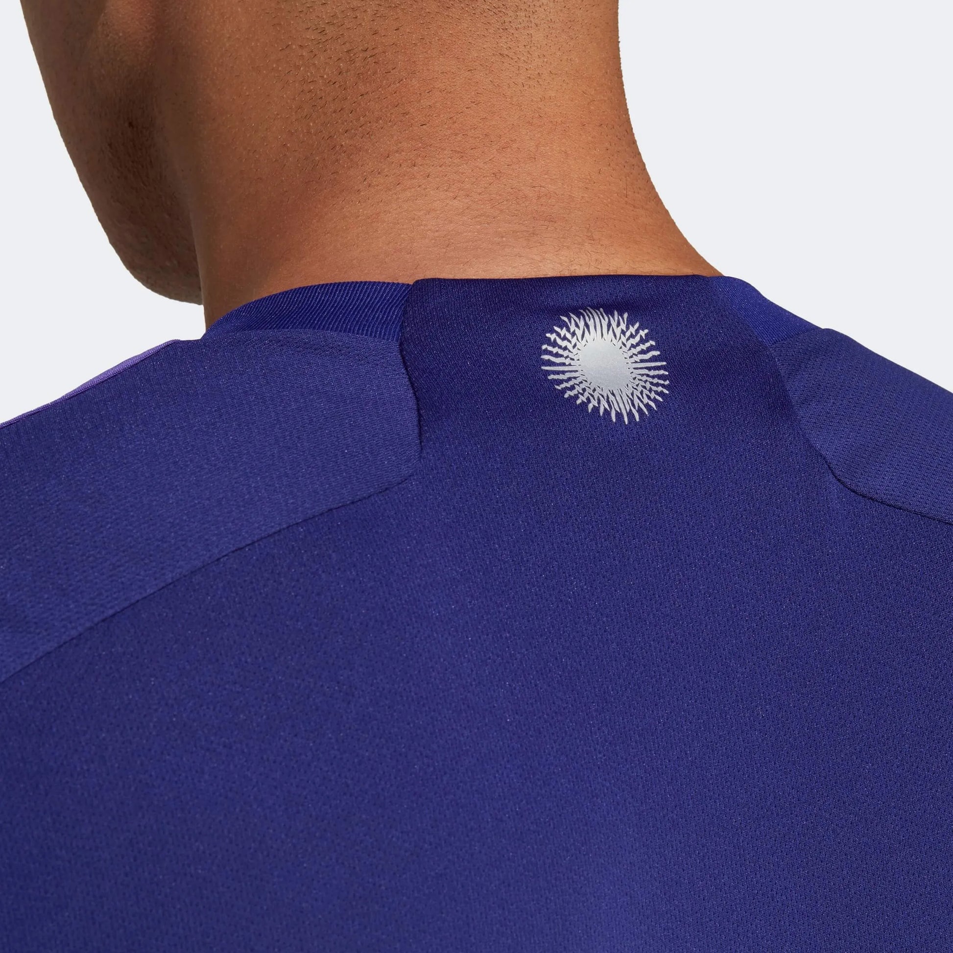 adidas 2022-23 Argentina Away Jersey Indigo-Purple (Detail 2)