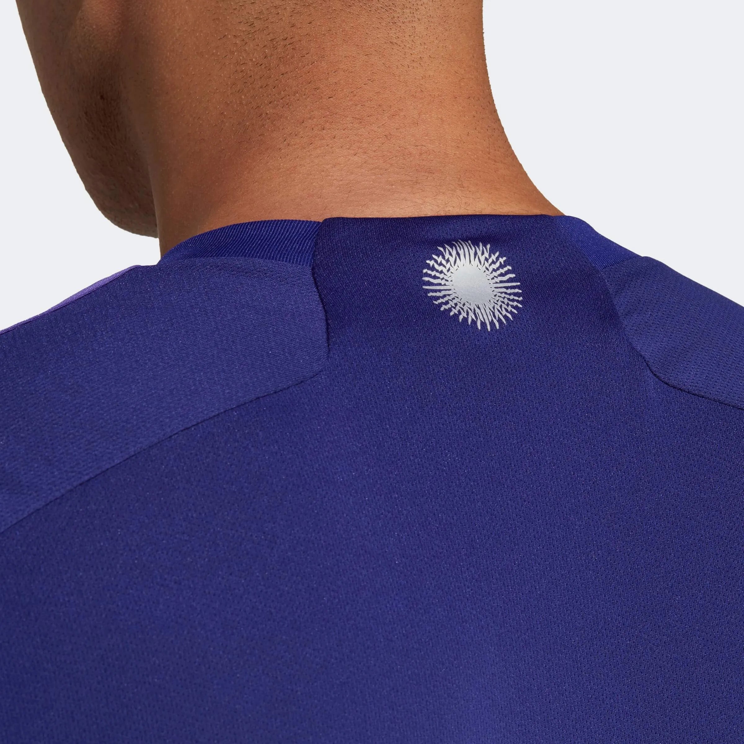 adidas 2022-23 Argentina Away Jersey Indigo-Purple (Detail 2)