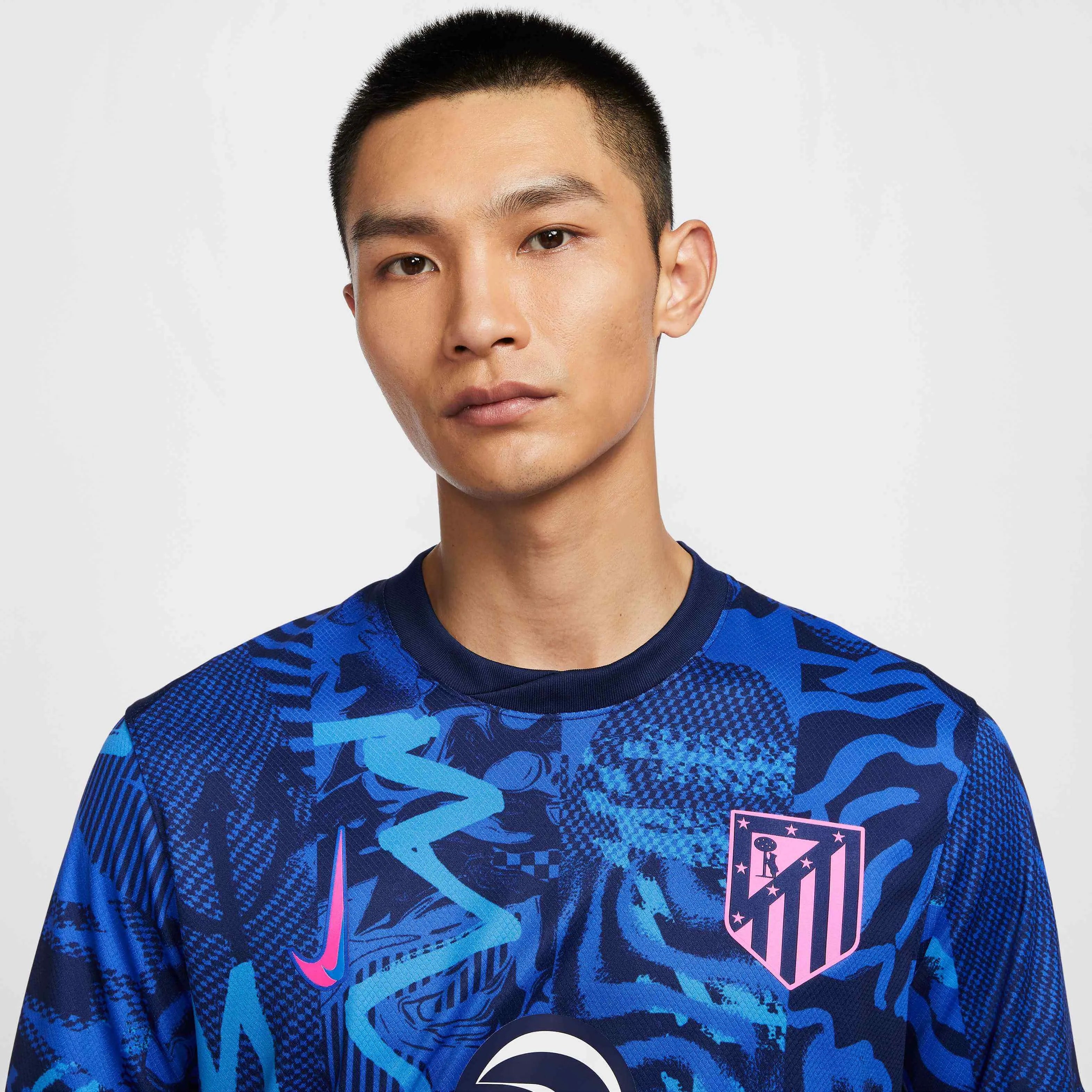 Nike 2024-25 Atletico Madrid Men's Stadium Third Jersey (Detail 1)