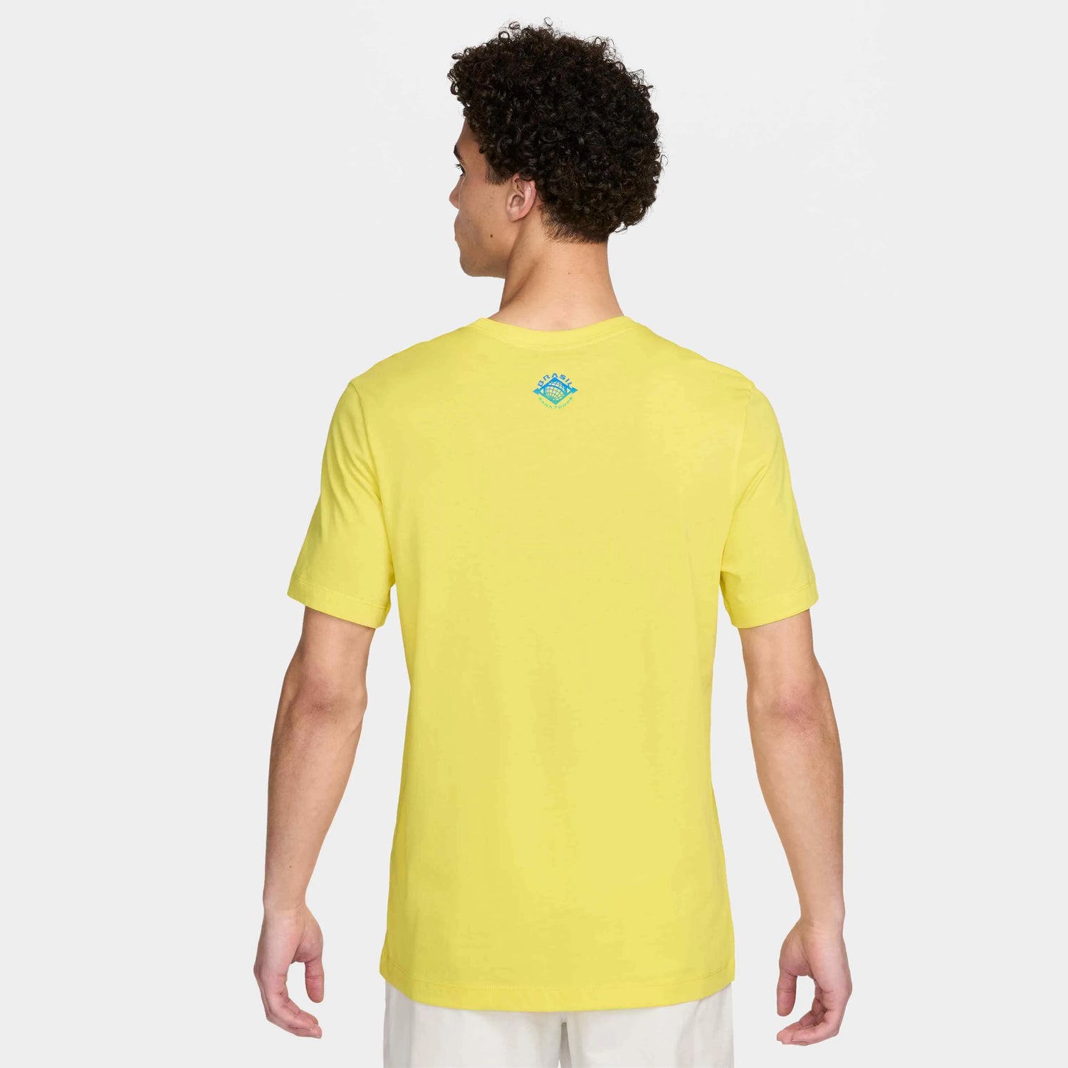 Nike 2024-25 Brazil Men's Club Essential Tee (Model - Back)