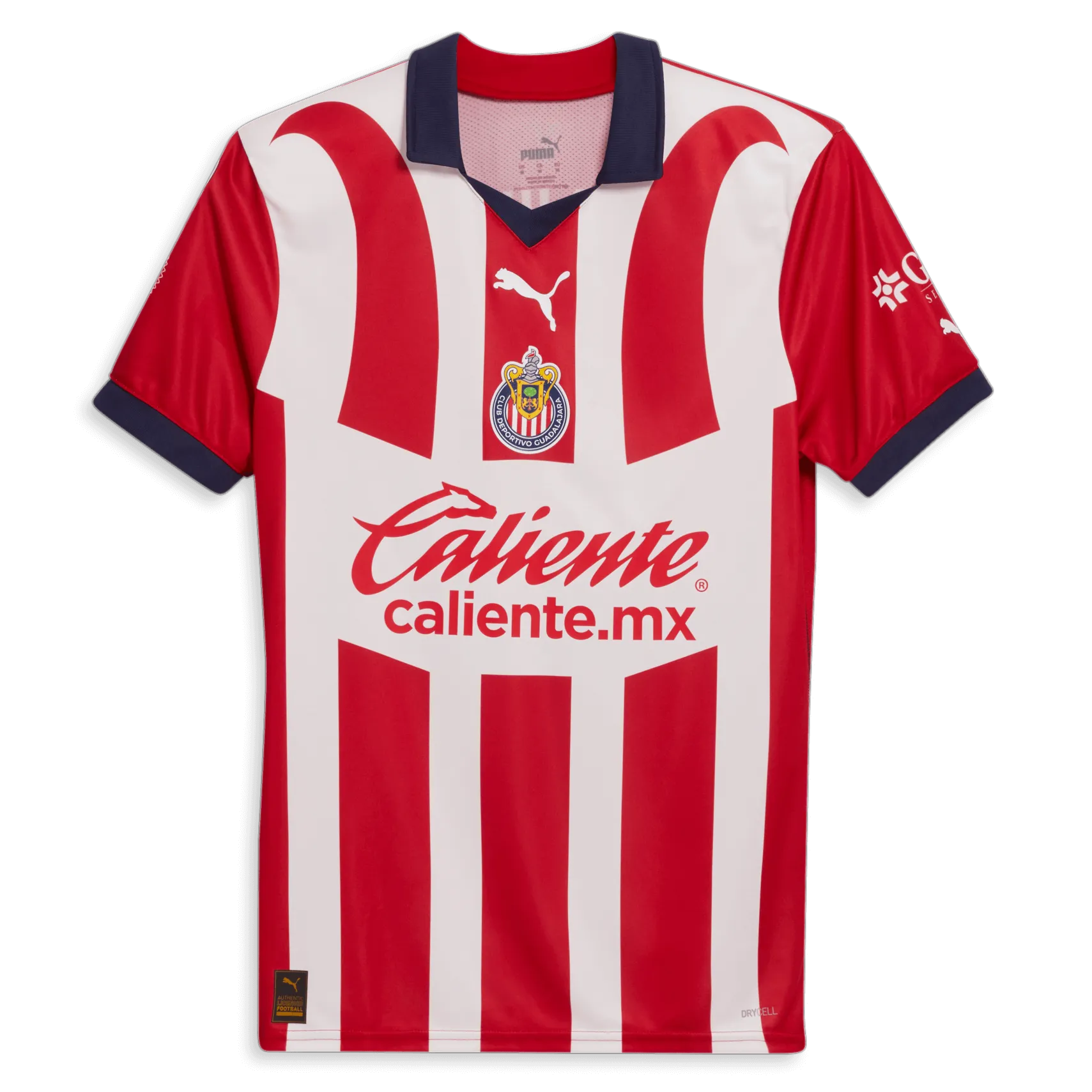 Puma 2023-24 Chivas Men's Home Authentic Jersey (Front)