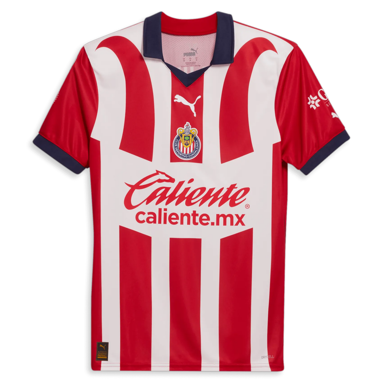 Puma 2023-24 Chivas Men's Home Authentic Jersey (Front)