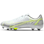 Nike Vapor 14 Academy FG-MG - White-Grey-Volt (Side 1)
