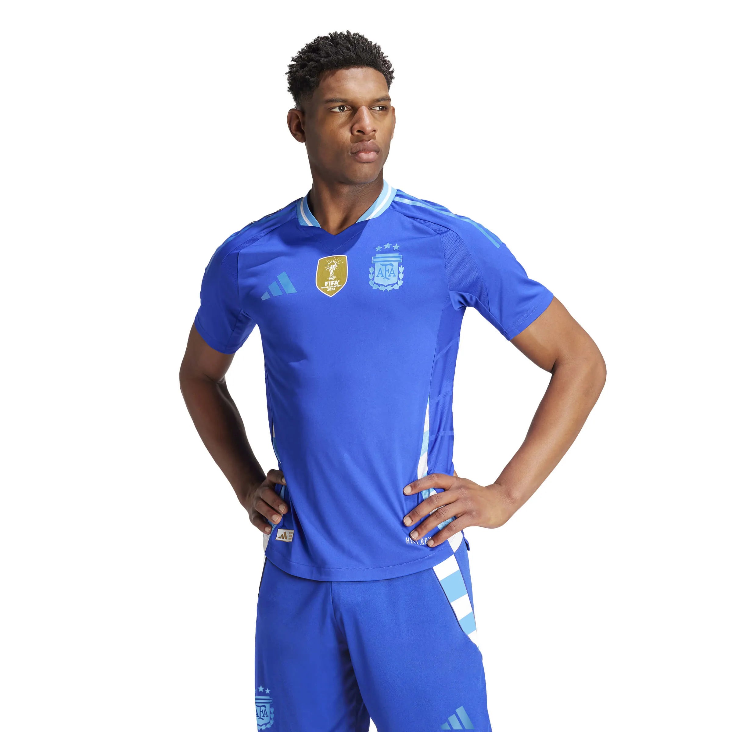 adidas 2024-25 Argentina Men's Authentic Away Jersey (Model - Front)