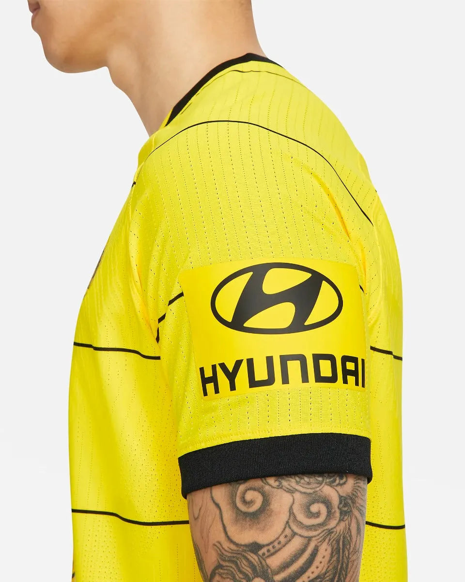 Nike 2021-22 Chelsea DF Away ADV  Match Jersey - Yellow (Detail 2)