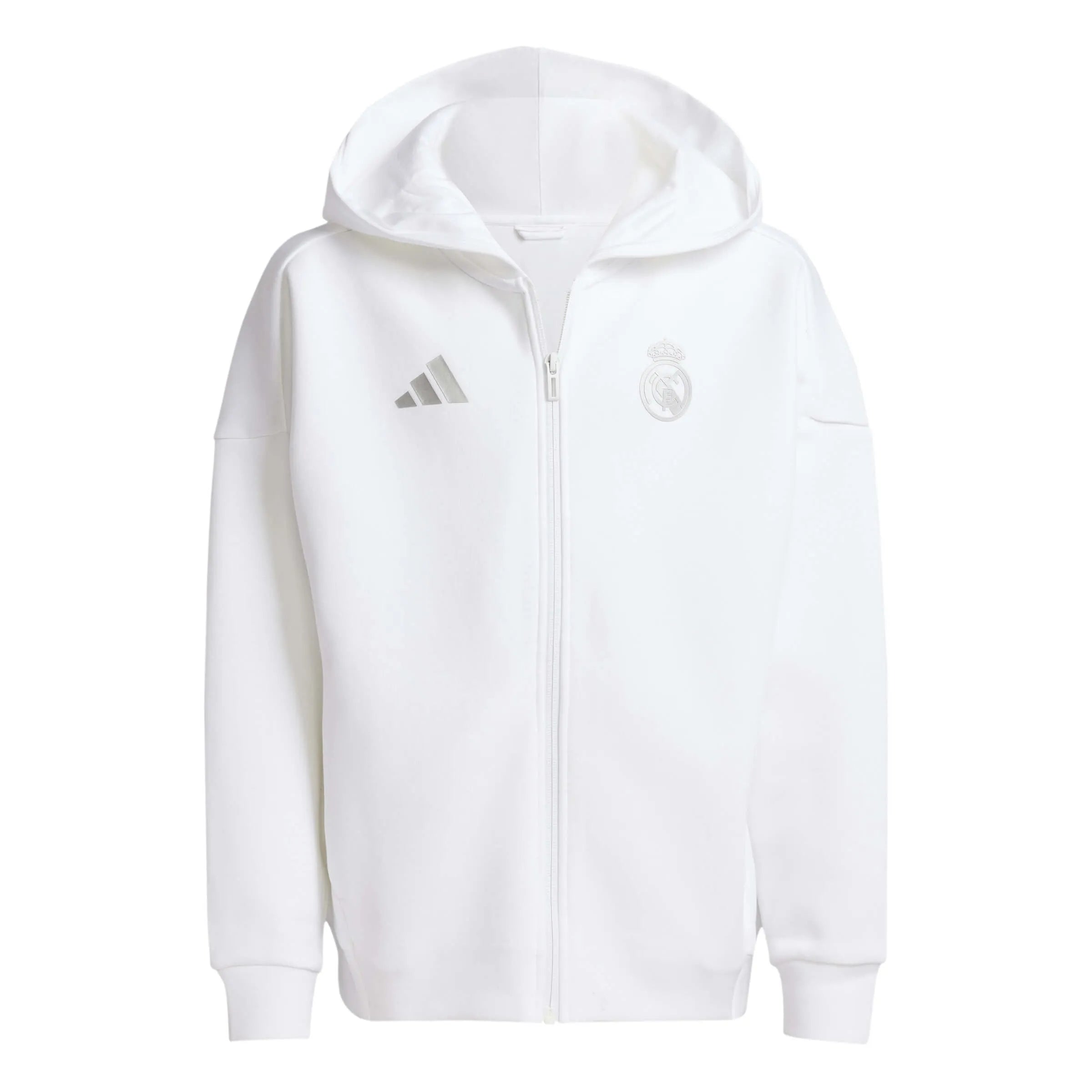 adidas 2024-25 Real Madrid Youth Anthem Jacket (Front)