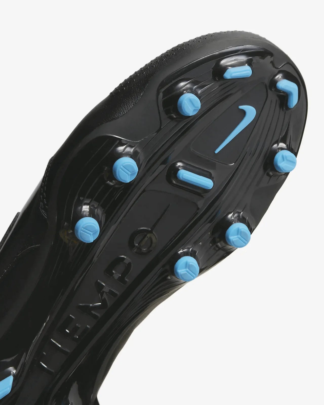 Nike JR Legend 9 Academy FG-MG - Black-Smoke Grey (Detail 1)