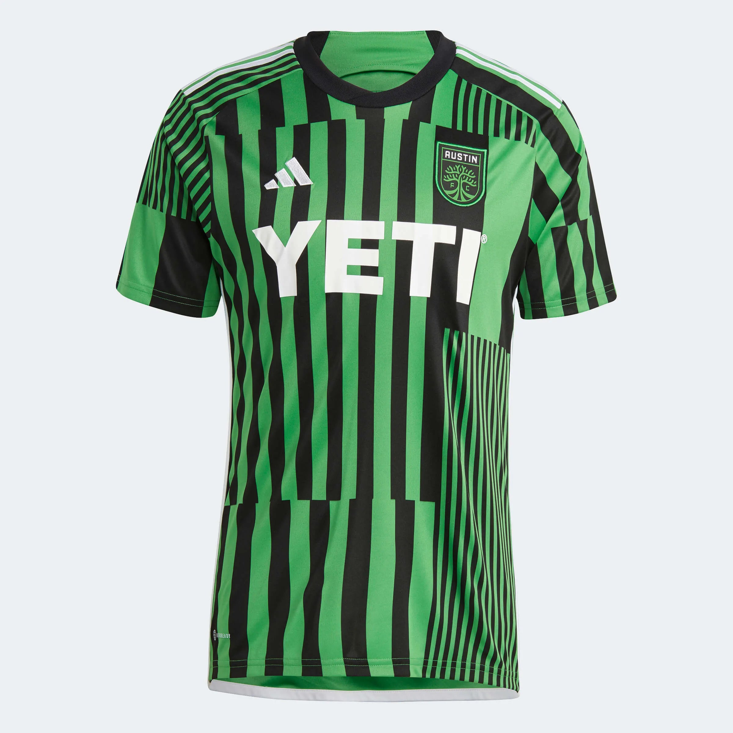 adidas 2023-24 Austin FC Men's Stadium Home Jersey (Front)
