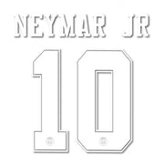 PSG 2018/19 Third Neymar JR #10 Youth Jersey Name Set